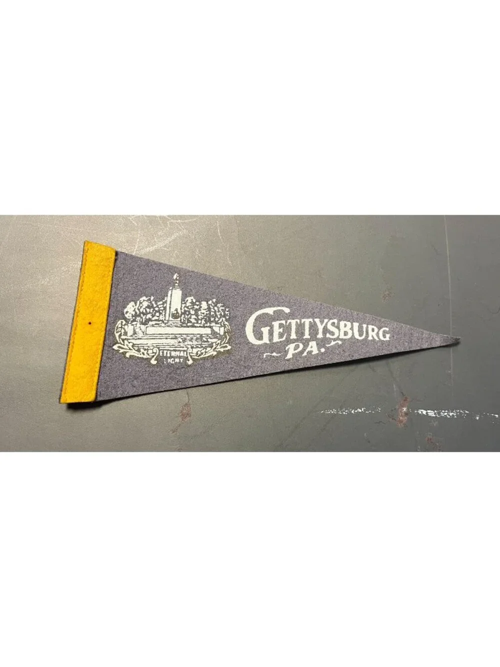 Vintage Gettysburg, PA pennant